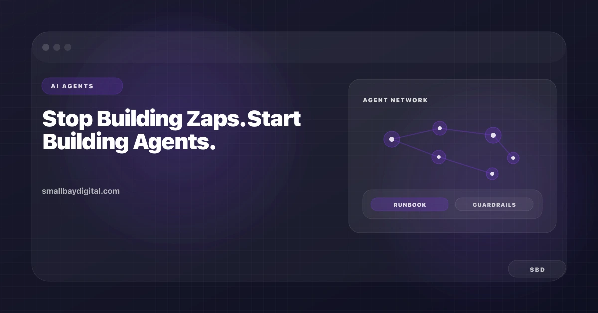 Stop Building 'Zaps'. Start Building Agents: The Evolution of B2B Automation