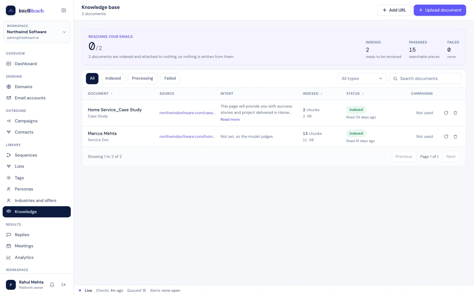 IntellReach AI: Written from real knowledge